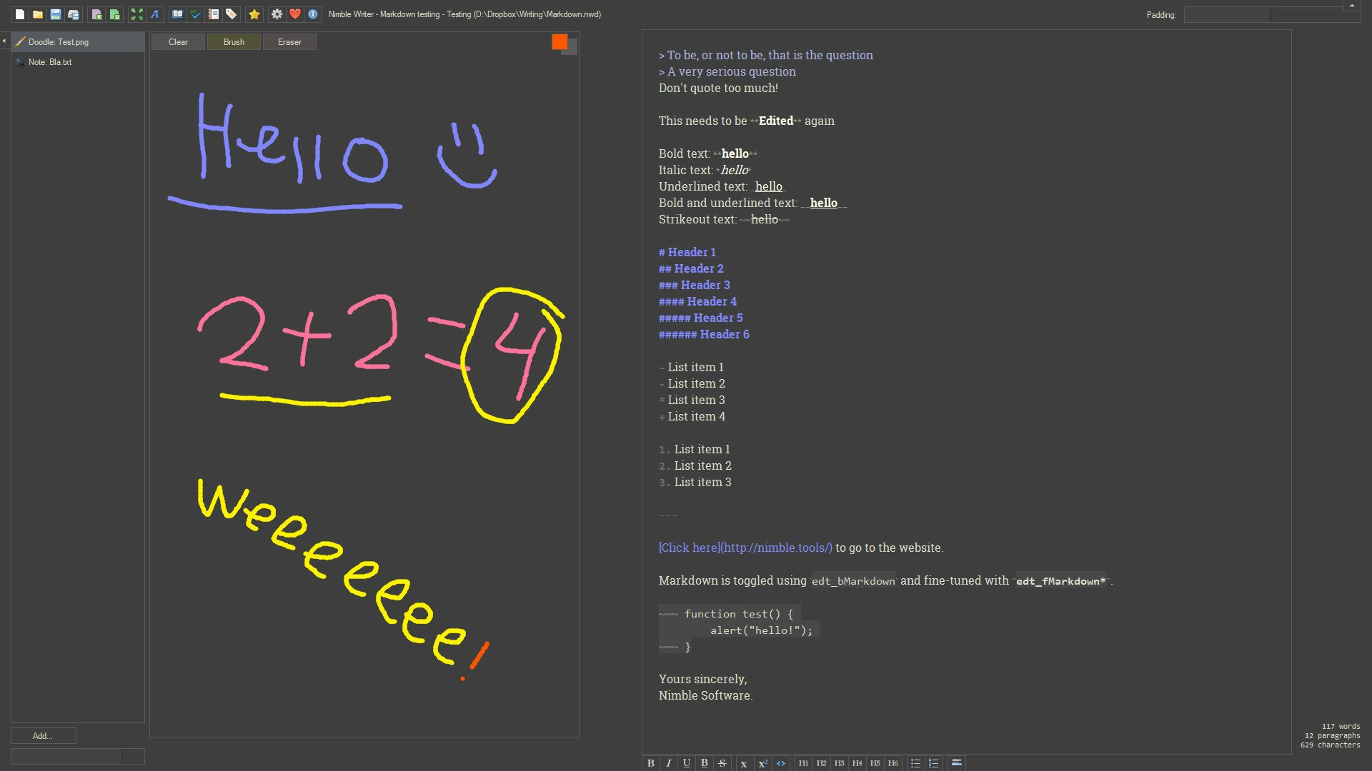 Nimble Writer gallery image