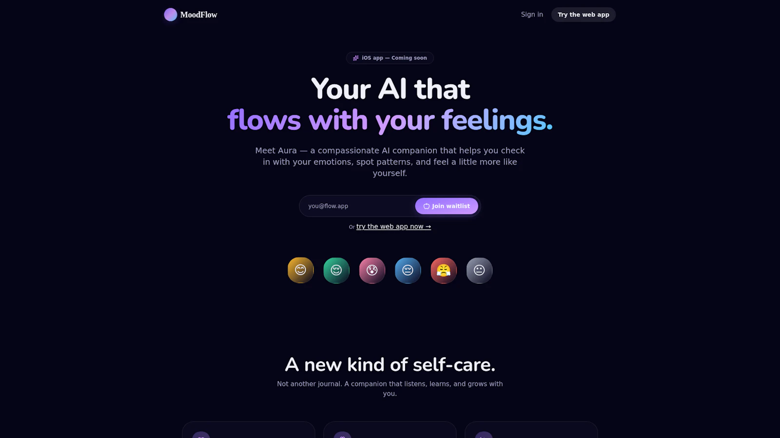 MoodFlow — Aura Companion screenshot 1