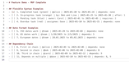 Ganttdown gallery image