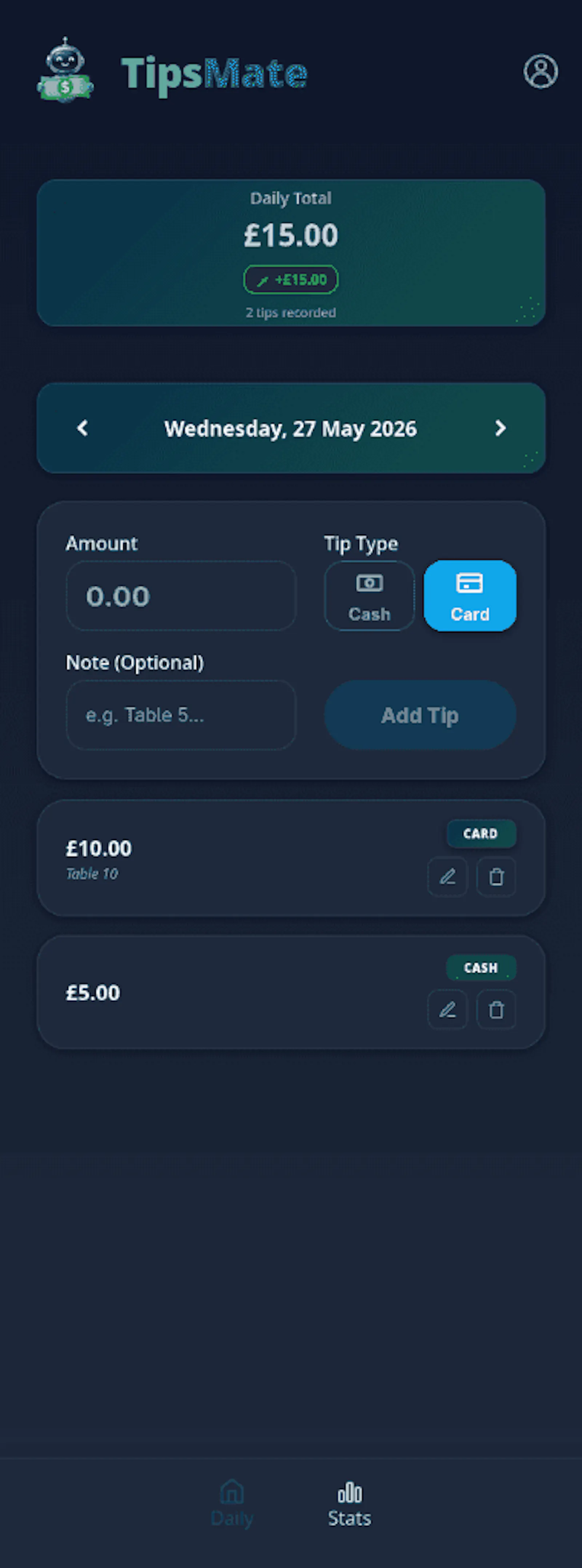 TipsMate - Tip Tracking Platform screenshot 4