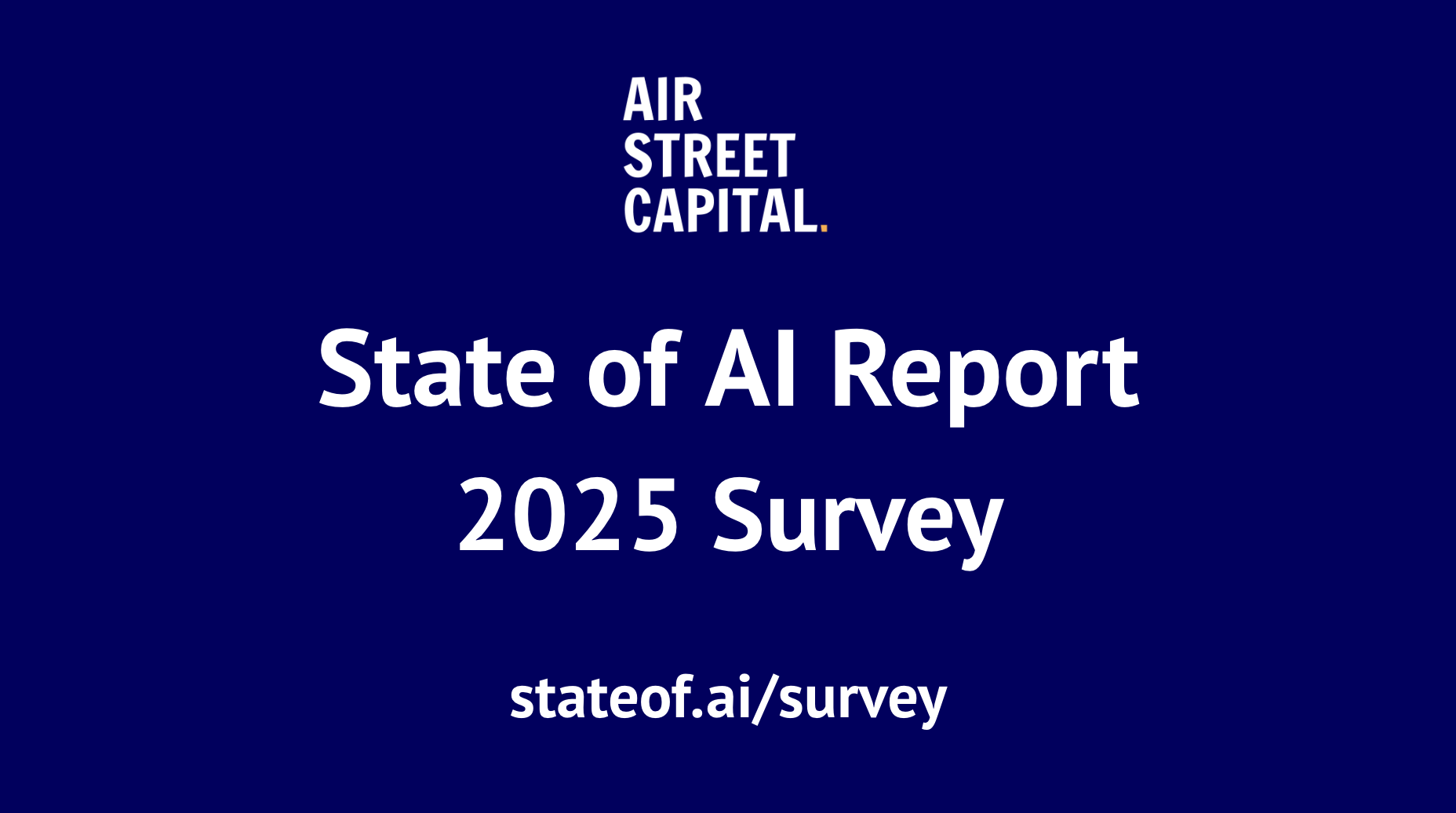 State of AI Report survey logo