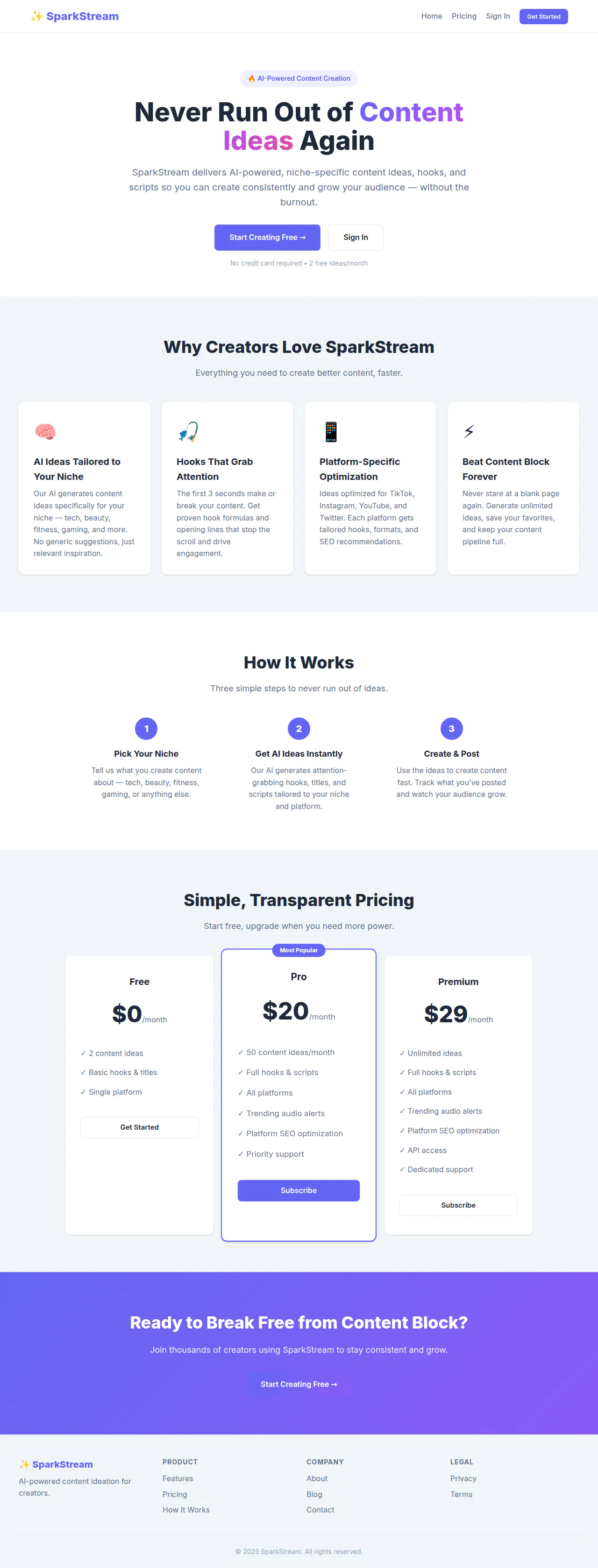 SparkStream gallery image
