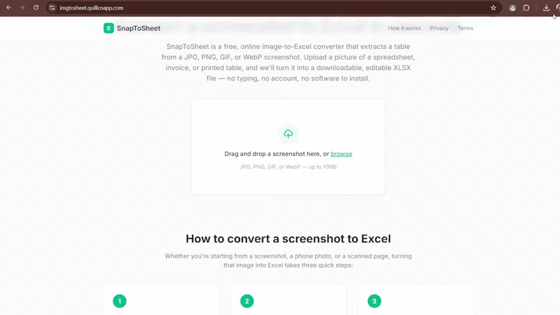 Imgtosheet screenshot 1
