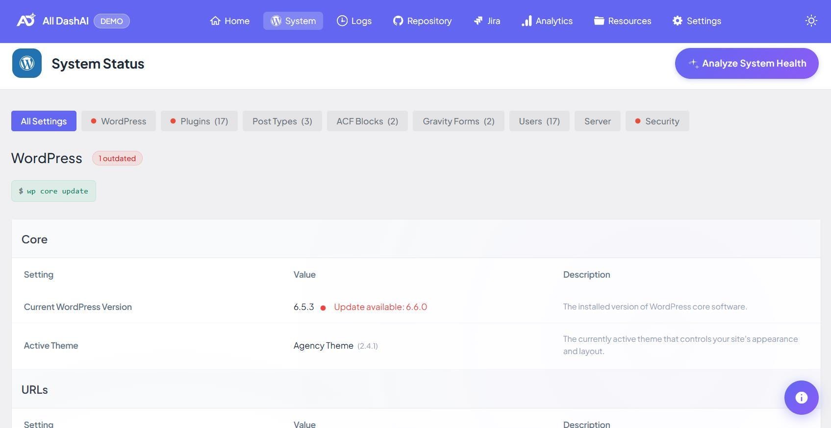 All DashAI WordPress Plugin gallery image