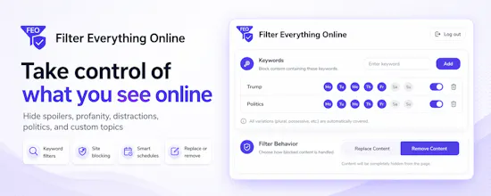Filter Everything Online gallery image