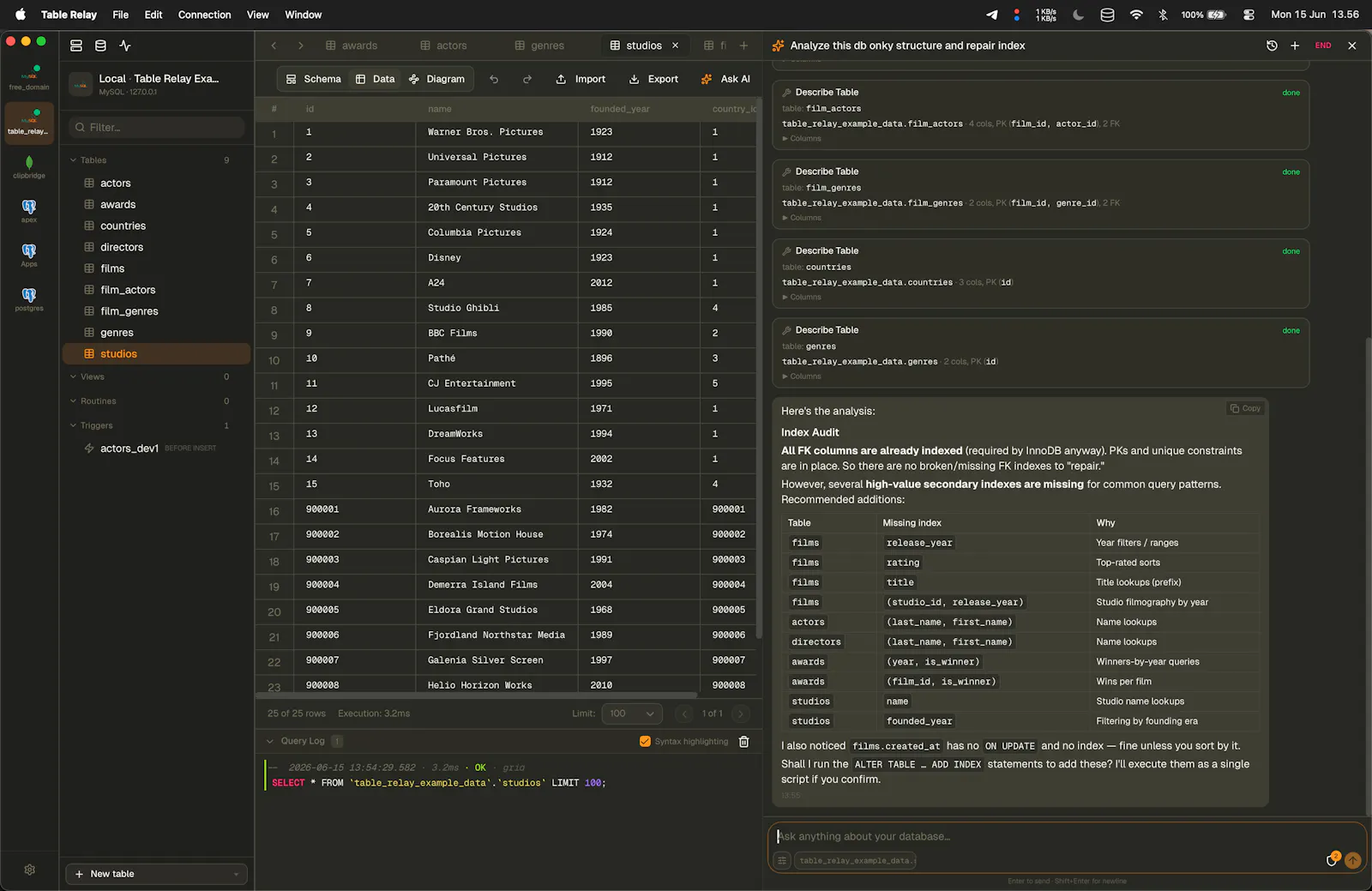 Table Relay screenshot 4