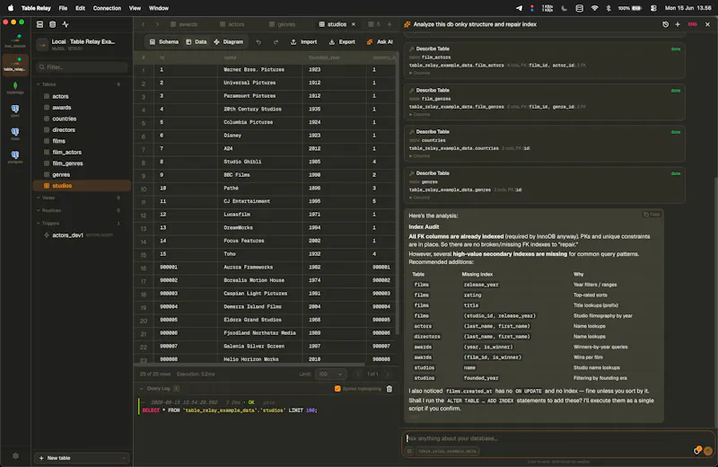 Table Relay screenshot 4