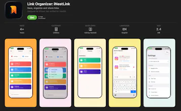 Link organize with folders lock, sharing gallery image