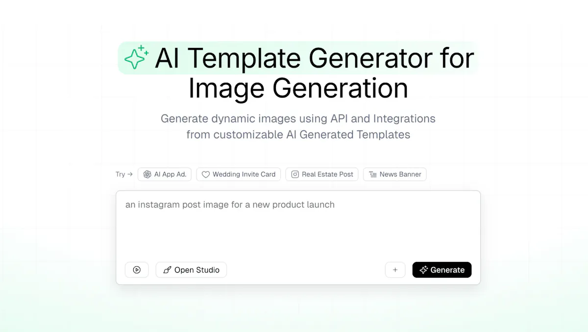 AI Template Generator