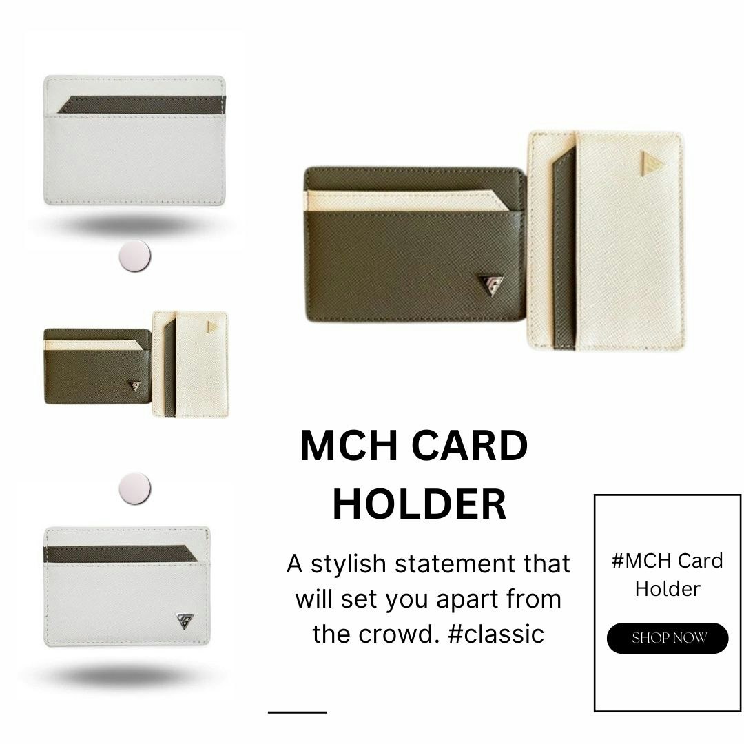 white card holder wallet