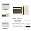 white card holder wallet