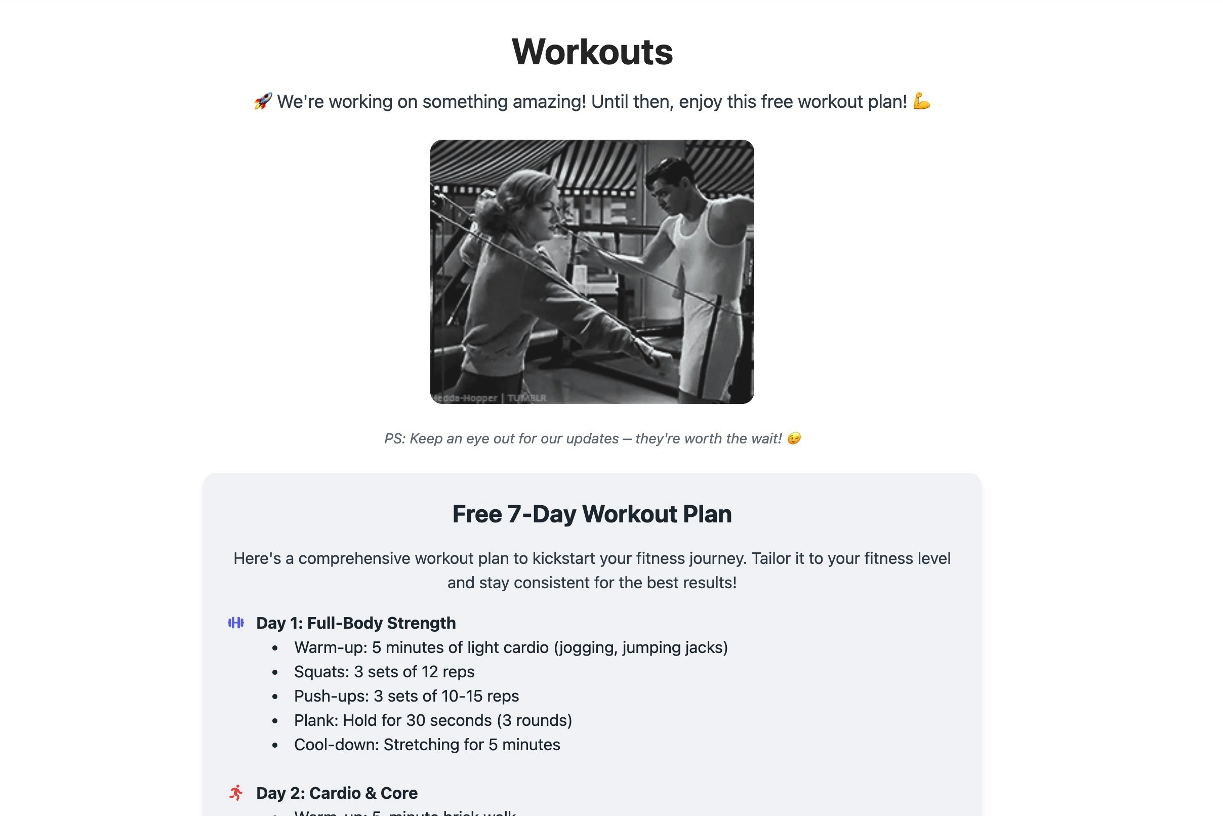 Calfit - Fitnessrechner & Tools Medien 3