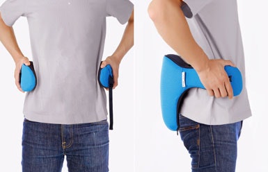 LANGRIA Astronaut Memory Foam Travel Pillow gallery image