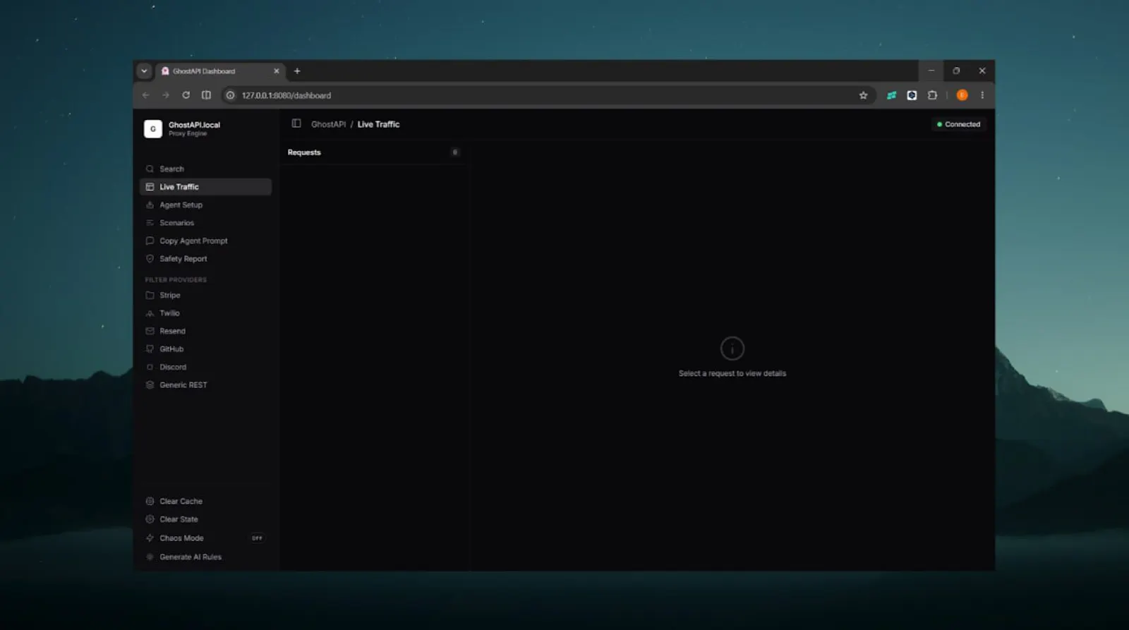 GhostAPI screenshot 1