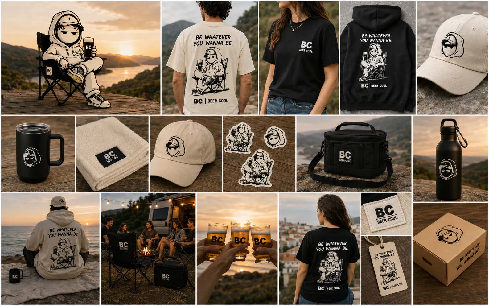 BC | Beer Cool Brand Kit gallery image