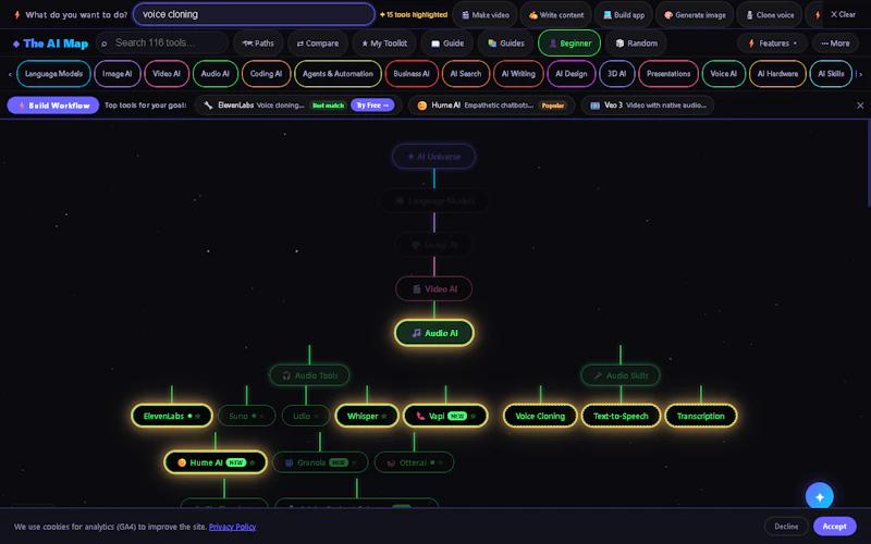 The AI Map screenshot 3