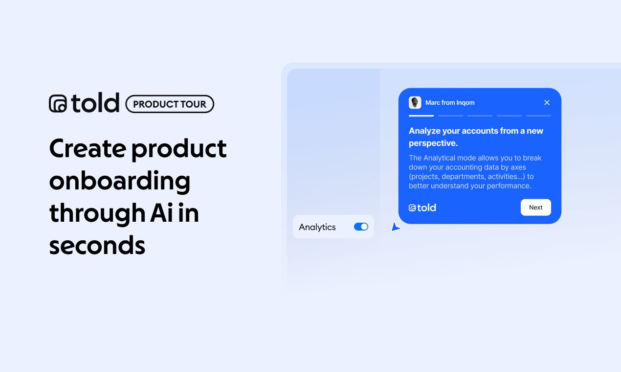 AI-powered Product Tour media 2