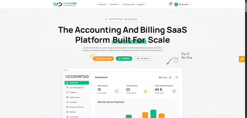 accountgo screenshot 1