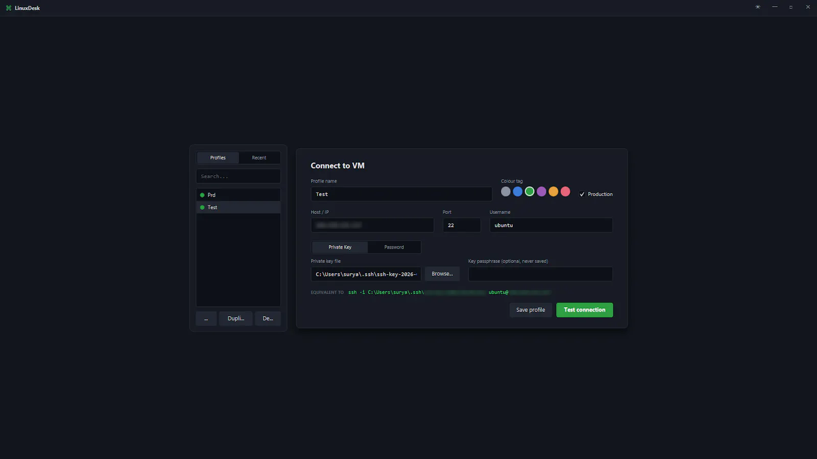 LinuxDesk — Linux Server Manager screenshot 1