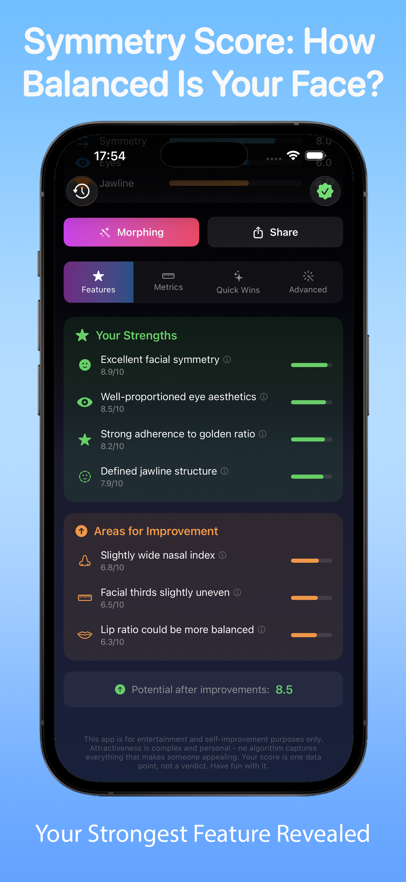 AI Face Score - Honest Beauty Check gallery image