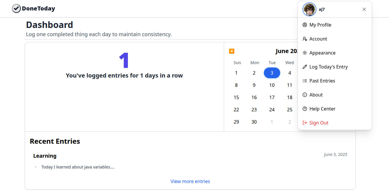 Done Today gallery image