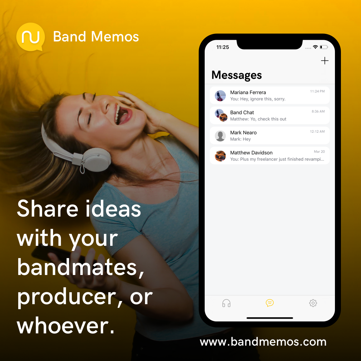 Band Memos gallery image