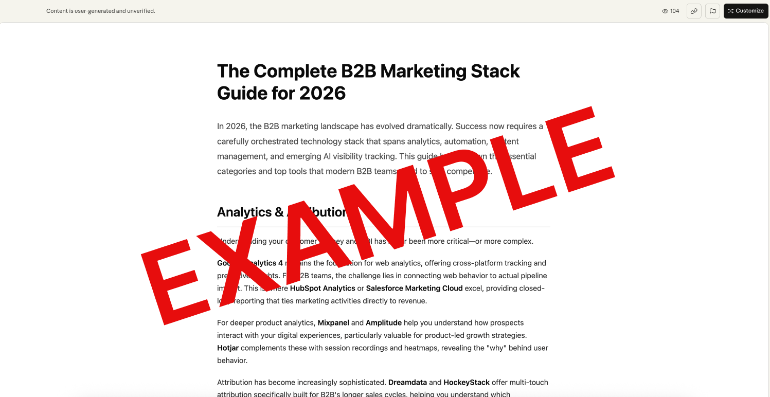 AI Citations Generator gallery image