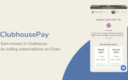 ClubhousePay media 2
