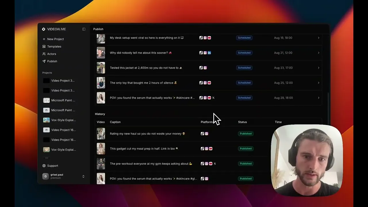 VIDEO AI ME gallery image