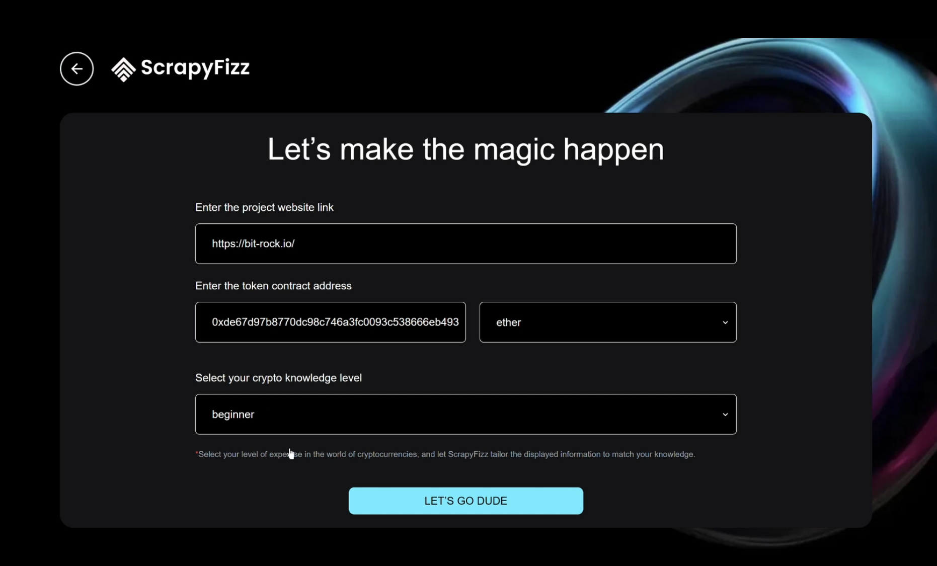 ScrapyFizz media 2