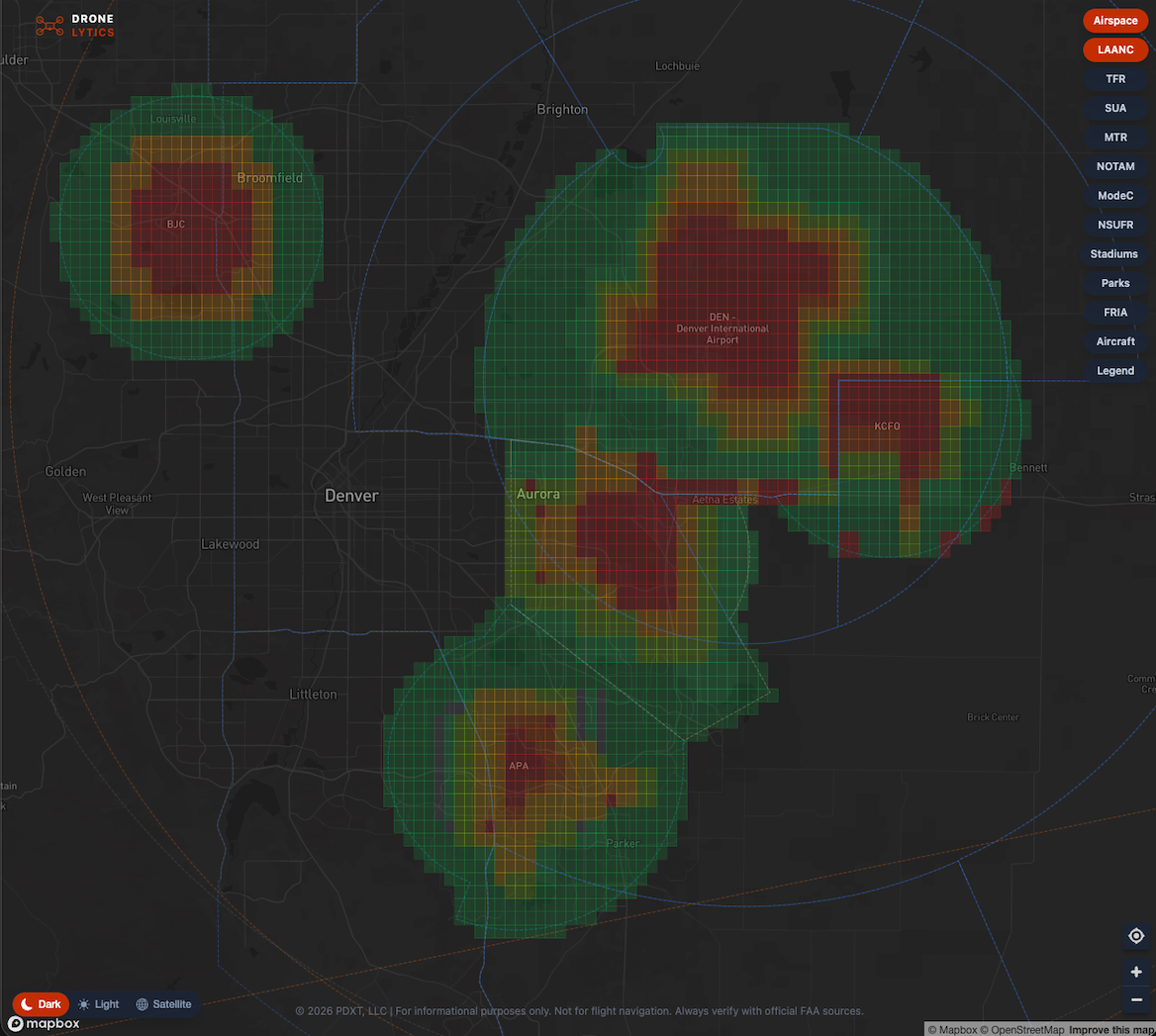 Dronelytics Airspace Map gallery image