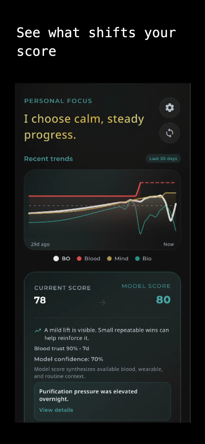 Bio Optimizer screenshot 2