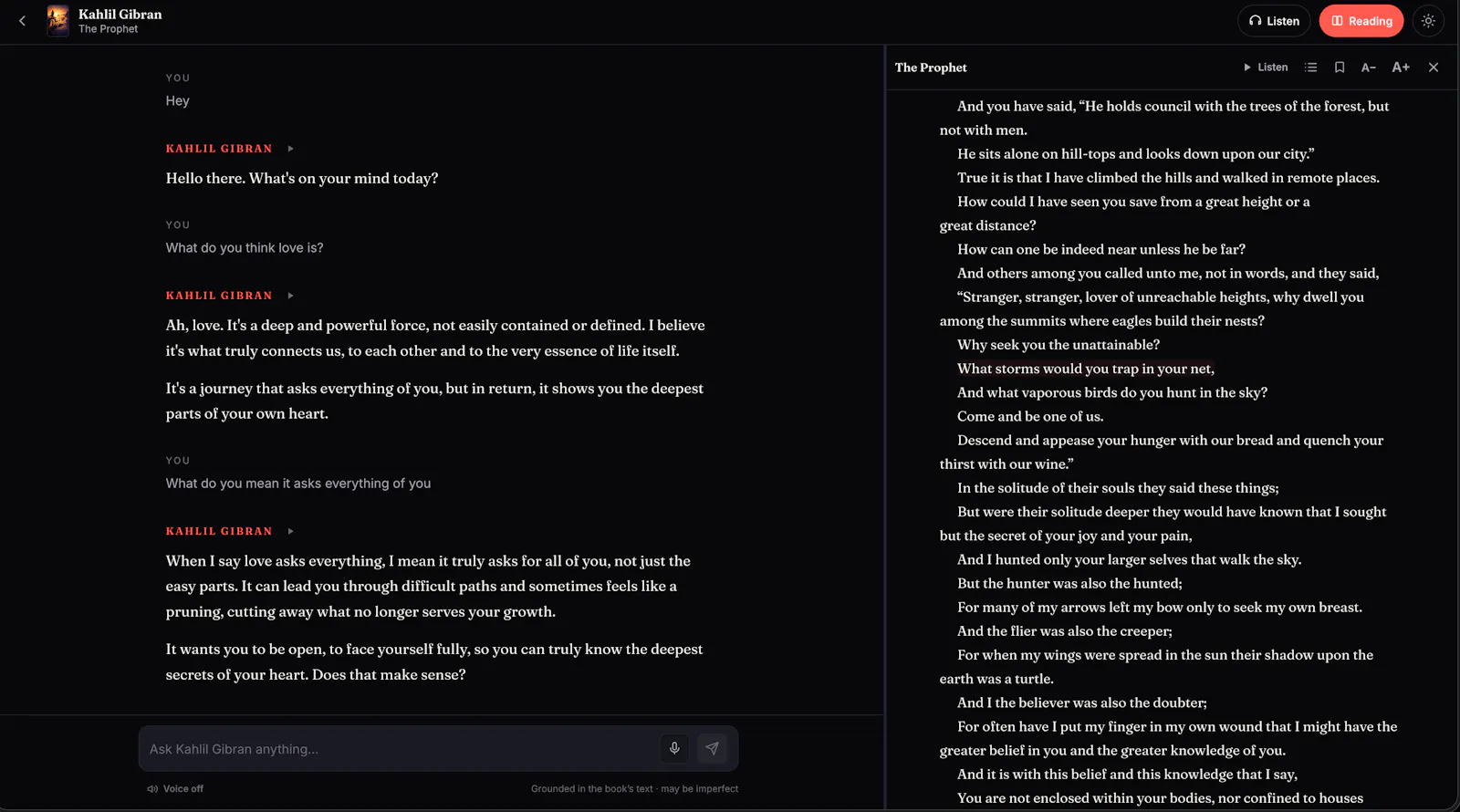TalktoBooks.ai screenshot 2