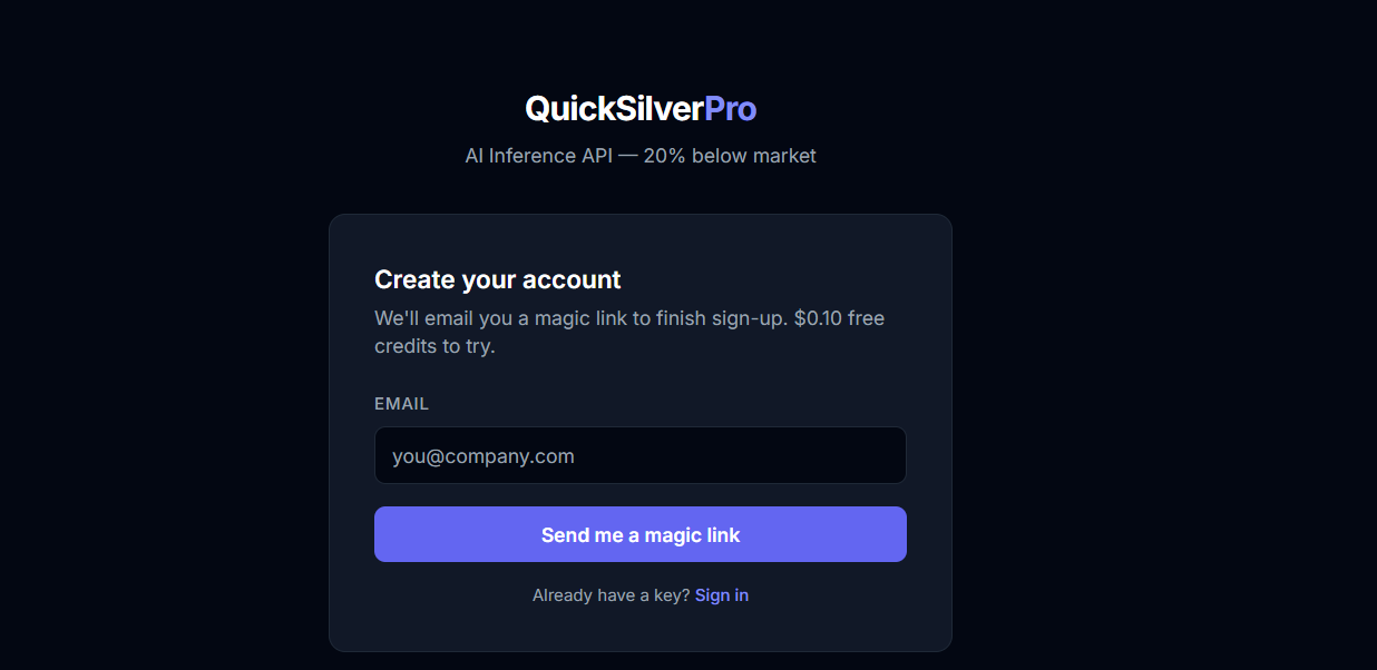 QuickSilver Pro gallery image
