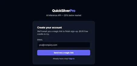 QuickSilver Pro gallery image