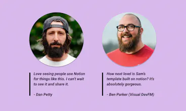 Notion Component Kit + Website Template gallery image