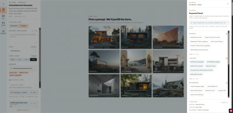 AI Architecture Generator screenshot 2