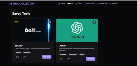 AI tool collector gallery image