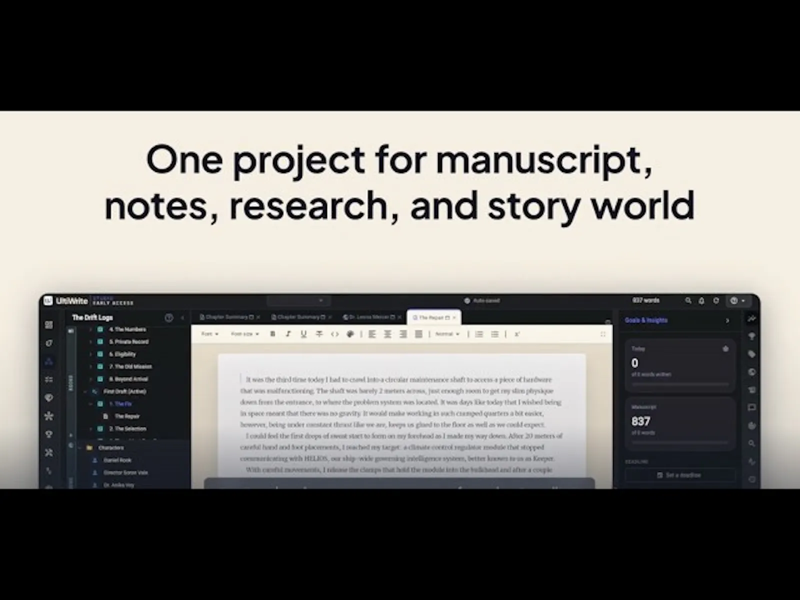 UltiWrite screenshot 1 (video preview)