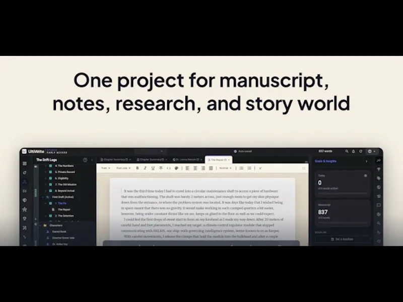 UltiWrite screenshot 1 (video preview)