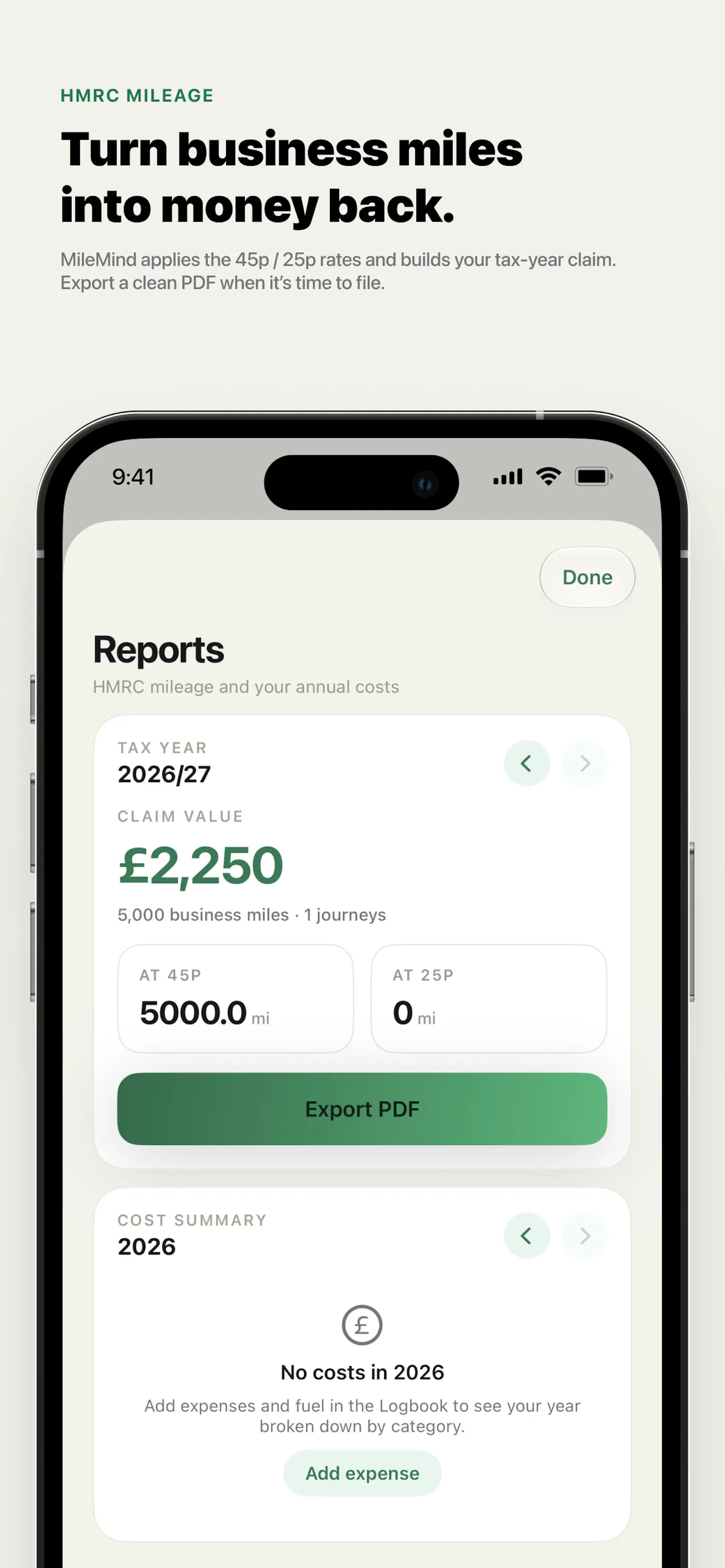 MileMind: Car Cost Tracker screenshot 3