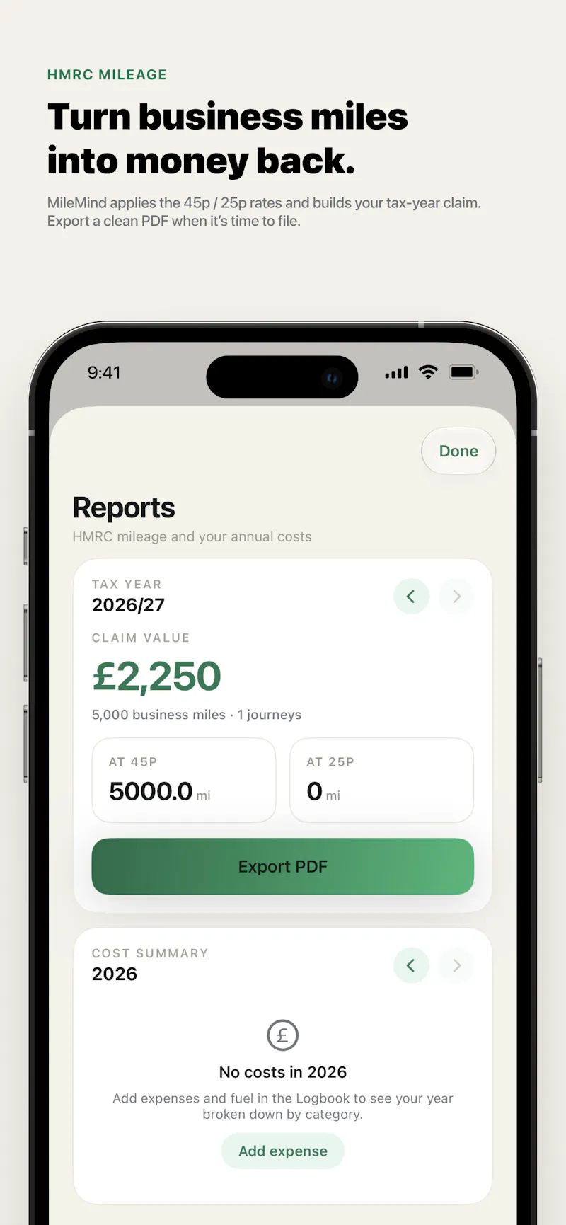 MileMind: Car Cost Tracker screenshot 3