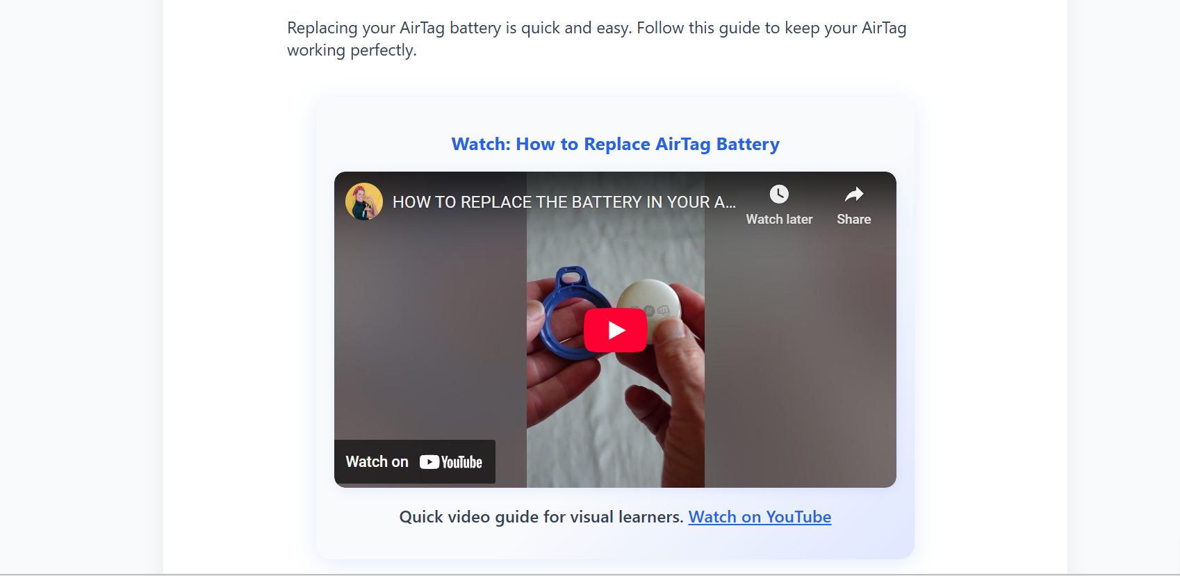 Airtag Battery media 2