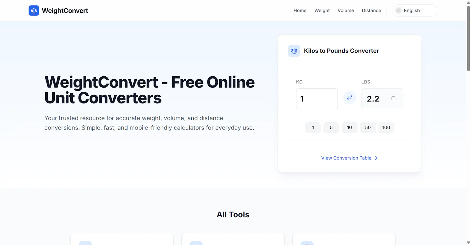 WeightConvert screenshot 1