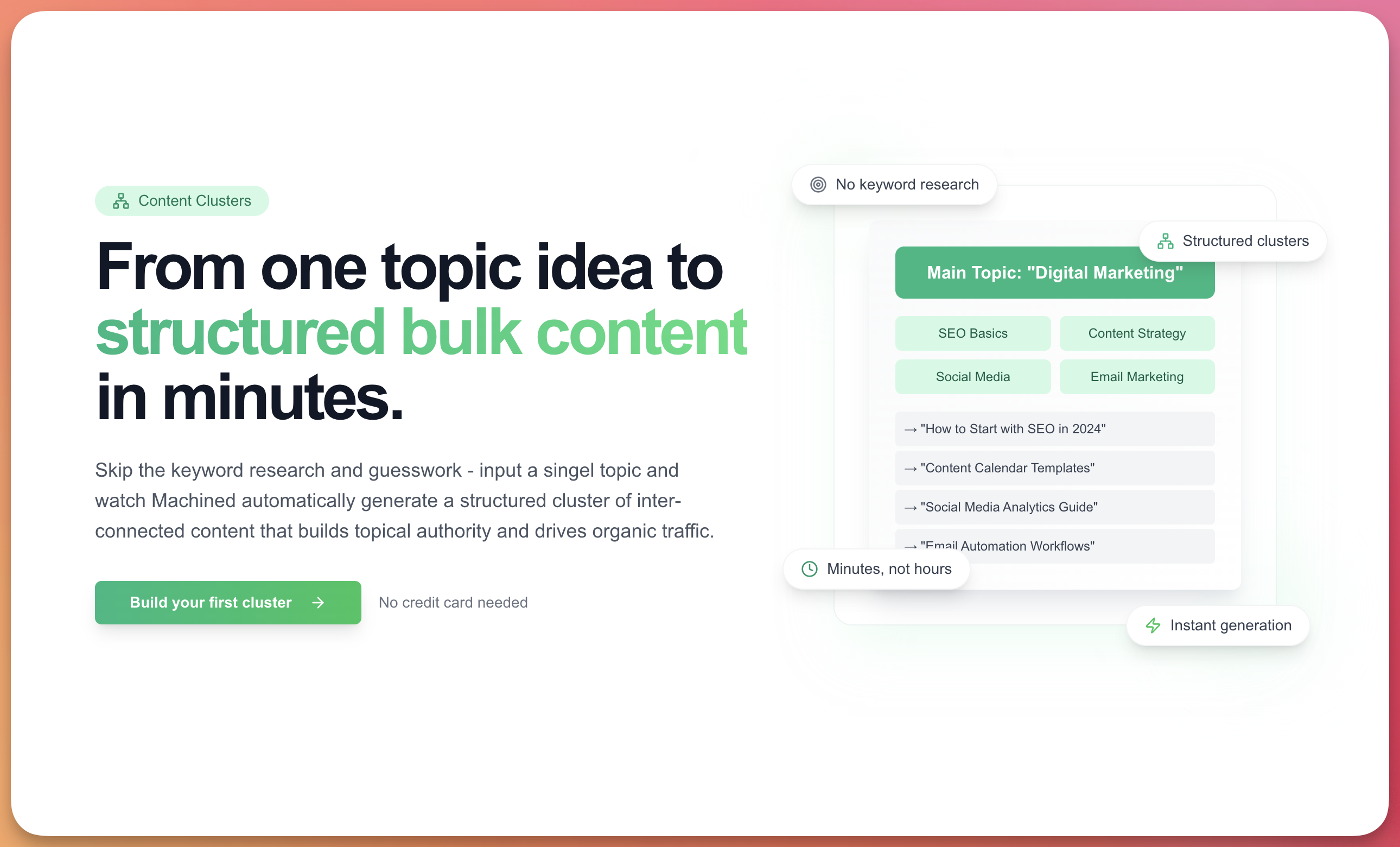 Machined AI - SEO at scale gallery image