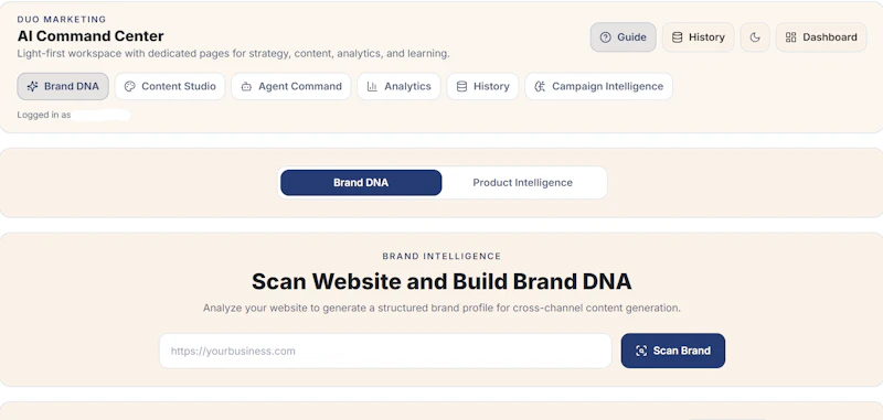 Duo Agent-Marketing Reimagined for Today screenshot 2