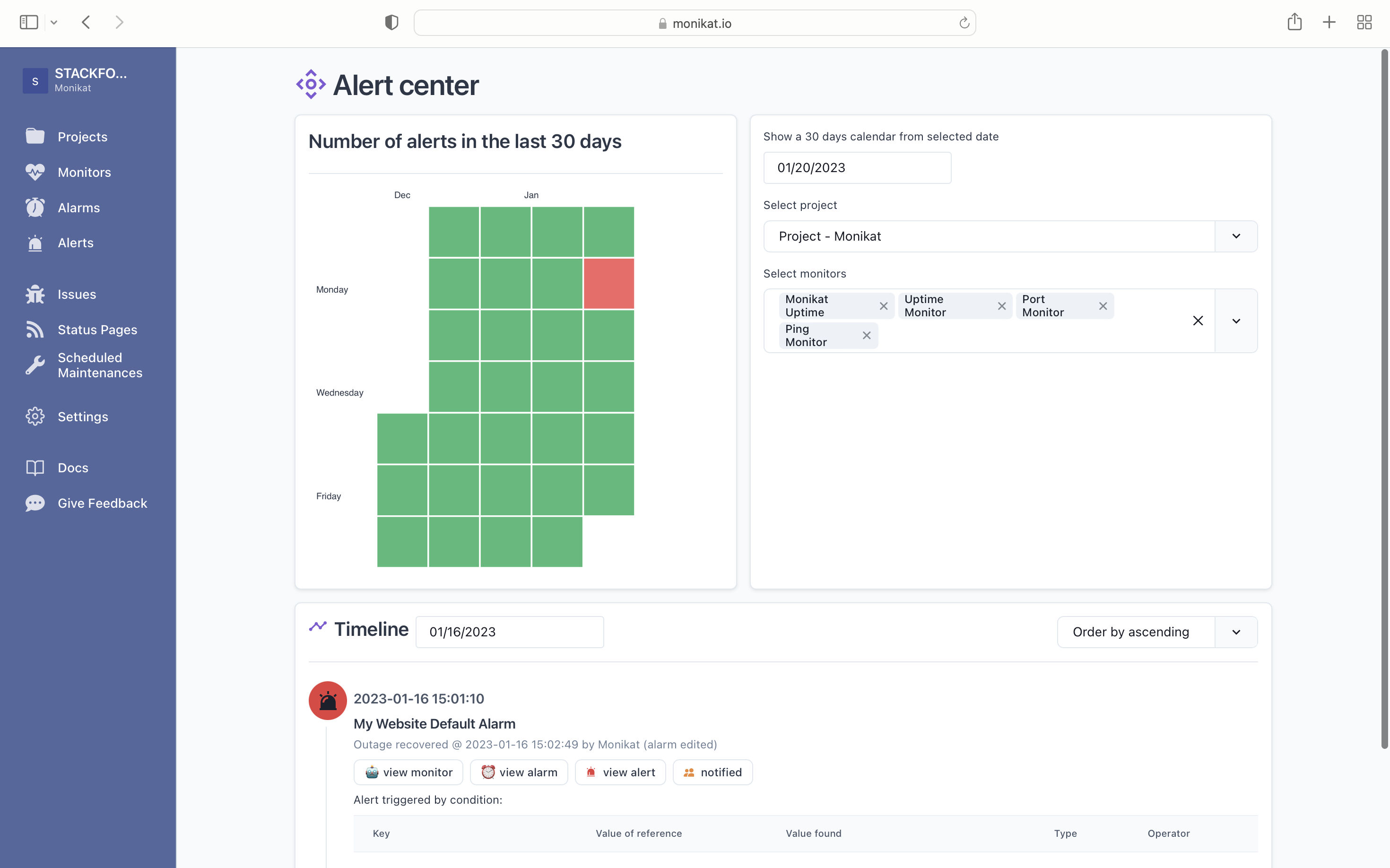 Efficient and reliable uptime monitoring media 5