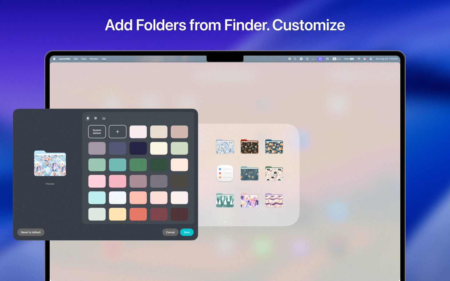 LaunchMe - App Launchpad macOS 26 gallery image