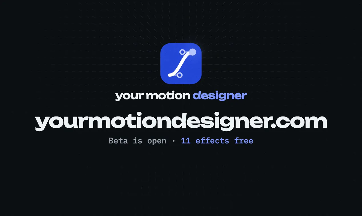 Your Motion Designer gallery image