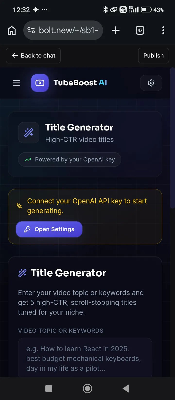 YouTube AI Toolkit gallery image